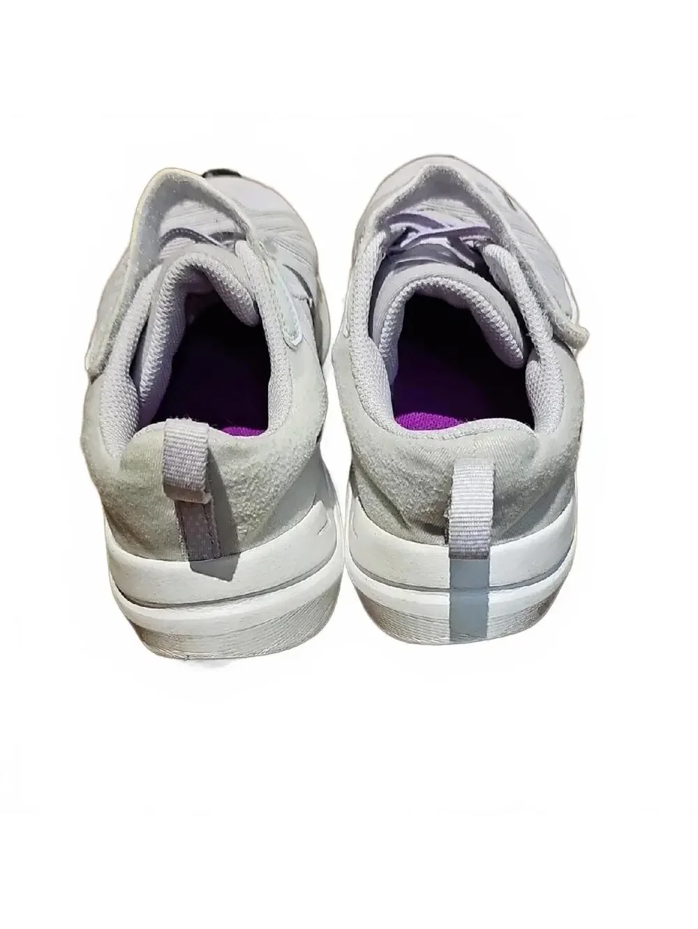 Nike Downshifter Purple and Gray Sneakers Size 2Y
